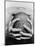 Top View of Man Clutching His Head-Eric O'Connell-Mounted Photographic Print