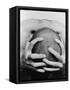 Top View of Man Clutching His Head-Eric O'Connell-Framed Stretched Canvas