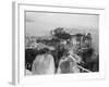 Top View of Monaco Rock-null-Framed Photographic Print
