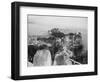 Top View of Monaco Rock-null-Framed Photographic Print