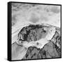 Top View of Mount Fuji-Bettmann-Framed Stretched Canvas