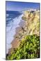 Top View of Ocean Waves Crashing on the High Cliffs of Azenhas Do Mar, Sintra, Portugal, Europe-Roberto Moiola-Mounted Photographic Print