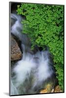 Top View of Rushing Waterfall-Paul Souders-Mounted Photographic Print