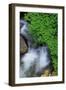 Top View of Rushing Waterfall-Paul Souders-Framed Photographic Print