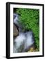 Top View of Rushing Waterfall-Paul Souders-Framed Photographic Print