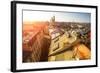 Top View of the Historical Centre of Krakow, Poland.-De Visu-Framed Photographic Print