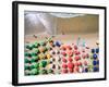 Top View of Umbrellas in a Beach-Gustavo Frazao-Framed Photographic Print