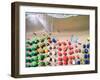 Top View of Umbrellas in a Beach-Gustavo Frazao-Framed Photographic Print