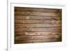 Top View of Vintage Wooden Background-jirkaejc-Framed Photographic Print