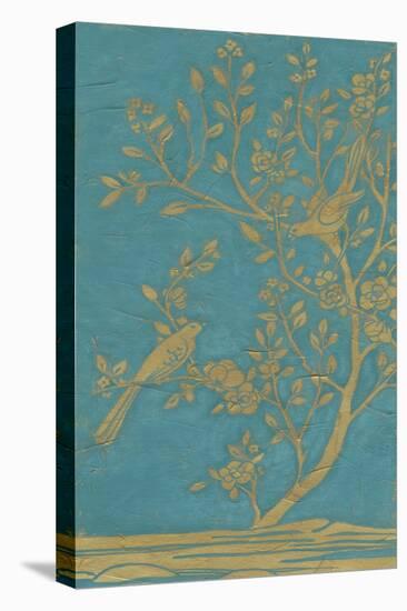 Topaz Chinoiserie I-June Vess-Stretched Canvas