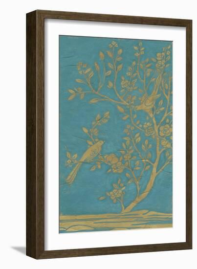 Topaz Chinoiserie I-June Vess-Framed Art Print