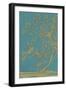 Topaz Chinoiserie I-June Vess-Framed Art Print
