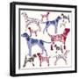 Topdogs, 2005-Sarah Hough-Framed Giclee Print