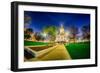 Topeka Kansas Downtown at Night-digidreamgrafix-Framed Photographic Print