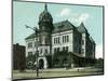 Topeka, Kansas - Exterior View of Rock Island Depot-Lantern Press-Mounted Art Print