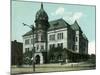 Topeka, Kansas - Exterior View of Rock Island Depot-Lantern Press-Mounted Art Print