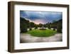 Topiari Shrubs in Schonbrunn Palace Garden-George Oze-Framed Photographic Print