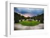 Topiari Shrubs in Schonbrunn Palace Garden-George Oze-Framed Photographic Print