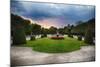 Topiari Shrubs in Schonbrunn Palace Garden-George Oze-Mounted Photographic Print
