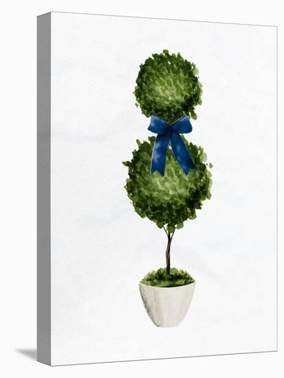 Topiaries 2-Ann Bailey-Stretched Canvas