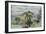 Topiary and Volvano, Guatemala-Theo Westenberger-Framed Photographic Print