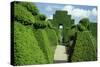 Topiary Garden, Designed-Sir Edwin Lutyens-Stretched Canvas