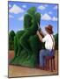 Topiary Kiss-Larry Smart-Mounted Giclee Print