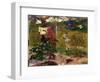 Topical Conversation, 1887-Paul Gauguin-Framed Giclee Print