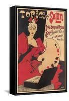 Topicov Salon Poster-null-Framed Stretched Canvas