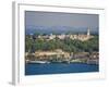 Topkapi Palace and Bosphorus from Galata Tower, Istanbul, Turkey-Michele Falzone-Framed Photographic Print