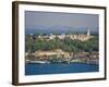 Topkapi Palace and Bosphorus from Galata Tower, Istanbul, Turkey-Michele Falzone-Framed Photographic Print