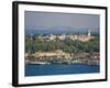 Topkapi Palace and Bosphorus from Galata Tower, Istanbul, Turkey-Michele Falzone-Framed Photographic Print