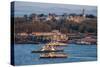 Topkapi Palace and Ferries, Istanbul, Turkey-Ali Kabas-Stretched Canvas