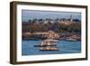 Topkapi Palace and Ferries, Istanbul, Turkey-Ali Kabas-Framed Photographic Print