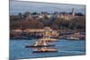 Topkapi Palace and Ferries, Istanbul, Turkey-Ali Kabas-Mounted Photographic Print