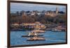 Topkapi Palace and Ferries, Istanbul, Turkey-Ali Kabas-Framed Photographic Print