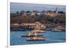 Topkapi Palace and Ferries, Istanbul, Turkey-Ali Kabas-Framed Premium Photographic Print