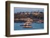 Topkapi Palace and Ferries, Istanbul, Turkey-Ali Kabas-Framed Photographic Print