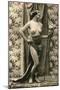 Topless Dancer-null-Mounted Art Print