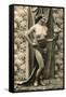 Topless Dancer-null-Framed Stretched Canvas