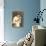 Topless Woman with Cup and Saucer-null-Stretched Canvas displayed on a wall