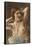 Topless Woman with Feather Boa-null-Framed Stretched Canvas