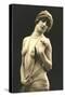 Topless Woman with Pearls-null-Stretched Canvas