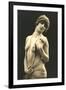 Topless Woman with Pearls-null-Framed Art Print