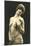 Topless Woman with Pearls-null-Mounted Art Print