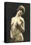 Topless Woman with Pearls-null-Framed Stretched Canvas