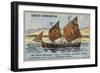 Topo, Fishing Boat Used in the Adriatic, 18th Century-null-Framed Giclee Print