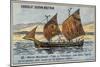 Topo, Fishing Boat Used in the Adriatic, 18th Century-null-Mounted Giclee Print