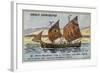 Topo, Fishing Boat Used in the Adriatic, 18th Century-null-Framed Giclee Print