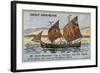 Topo, Fishing Boat Used in the Adriatic, 18th Century-null-Framed Giclee Print